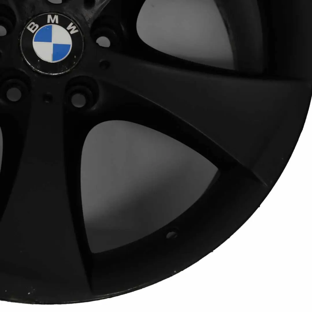 Alloy Black Rim 20" Star Spoke 259 ET:37 11J to BMW X6 E71 Rear Wheel with Part number 6778589 BMW X6 E71 Rear Wheel Alloy Black Rim 20" Star Spoke 259 ET:37 11J - SKU 6778589-1 - Part number 6778589