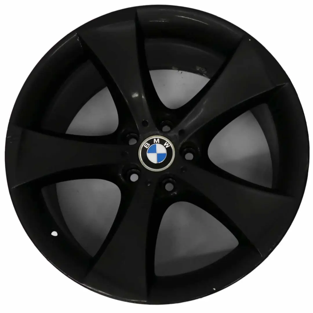 BMW X6 E71 Rear Wheel Alloy Black Rim 20" Star Spoke 259 ET:37 11J - SKU 6778589-2 - Part number 6778589