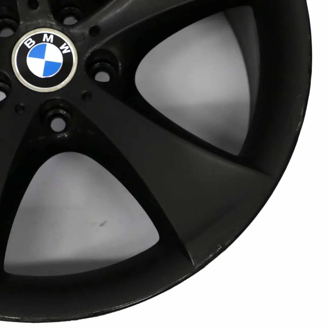 Alloy Black Rim 20" Star Spoke 259 ET:37 11J to BMW X6 E71 Rear Wheel with Part number 6778589 BMW X6 E71 Rear Wheel Alloy Black Rim 20" Star Spoke 259 ET:37 11J - SKU 6778589-2 - Part number 6778589