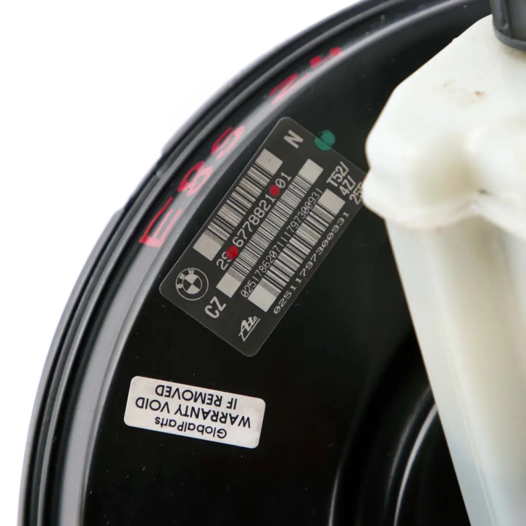 Servofreno Unidad Cilindro Maestro para BMW Z4 E85 Roadster con número de pieza 6778821 BMW Z4 E85 Roadster Servofreno Unidad Cilindro Maestro - SKU 6778821 - Número de pieza 6778821