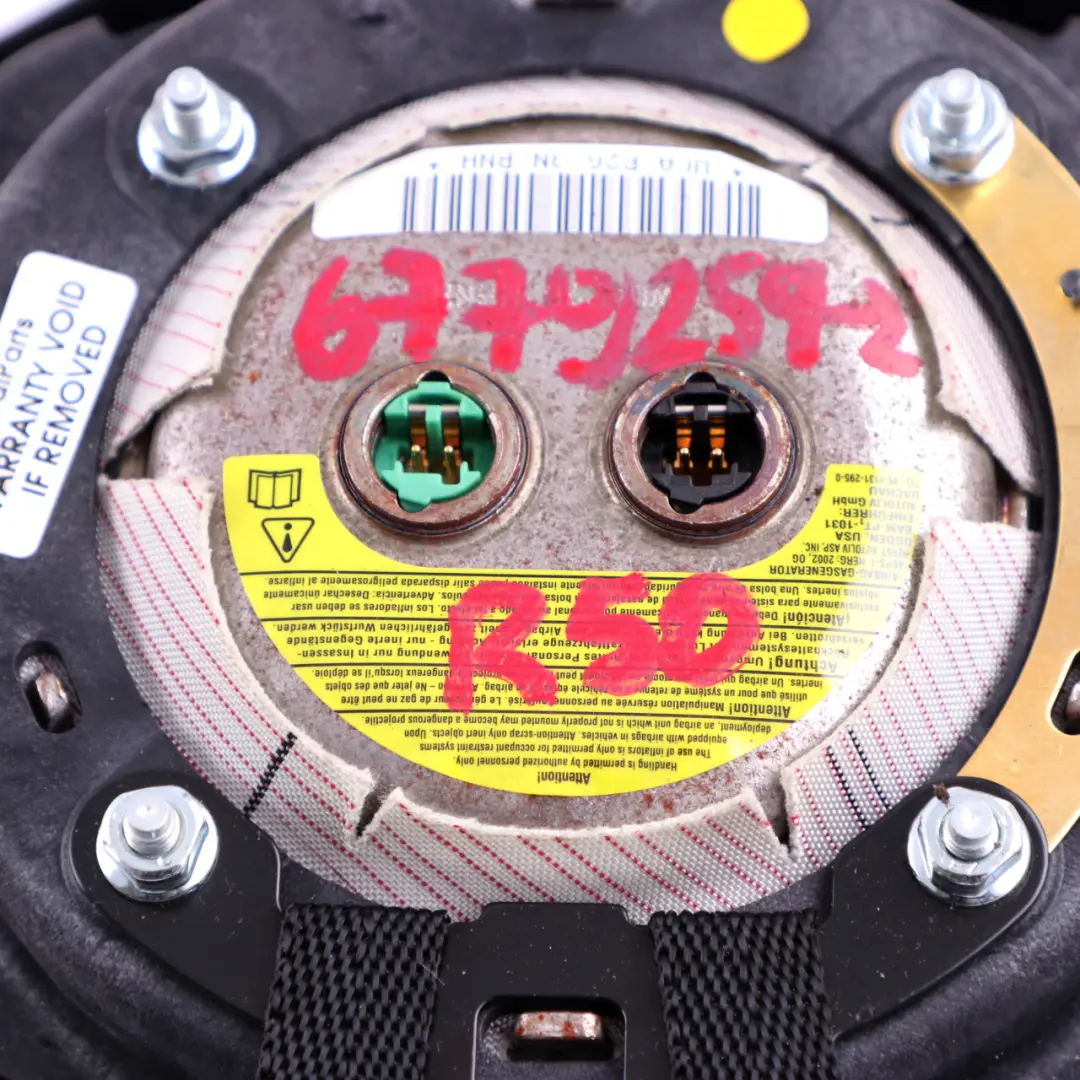 Steering Wheel Driver's Side Module Bag 6760366 to Mini Cooper One R50 R52 R53 with Part number 6779259 Mini Cooper One R50 R52 R53 Steering Wheel Driver's Side Module Bag 6760366 - SKU 6779259-2 - Part number 6779259