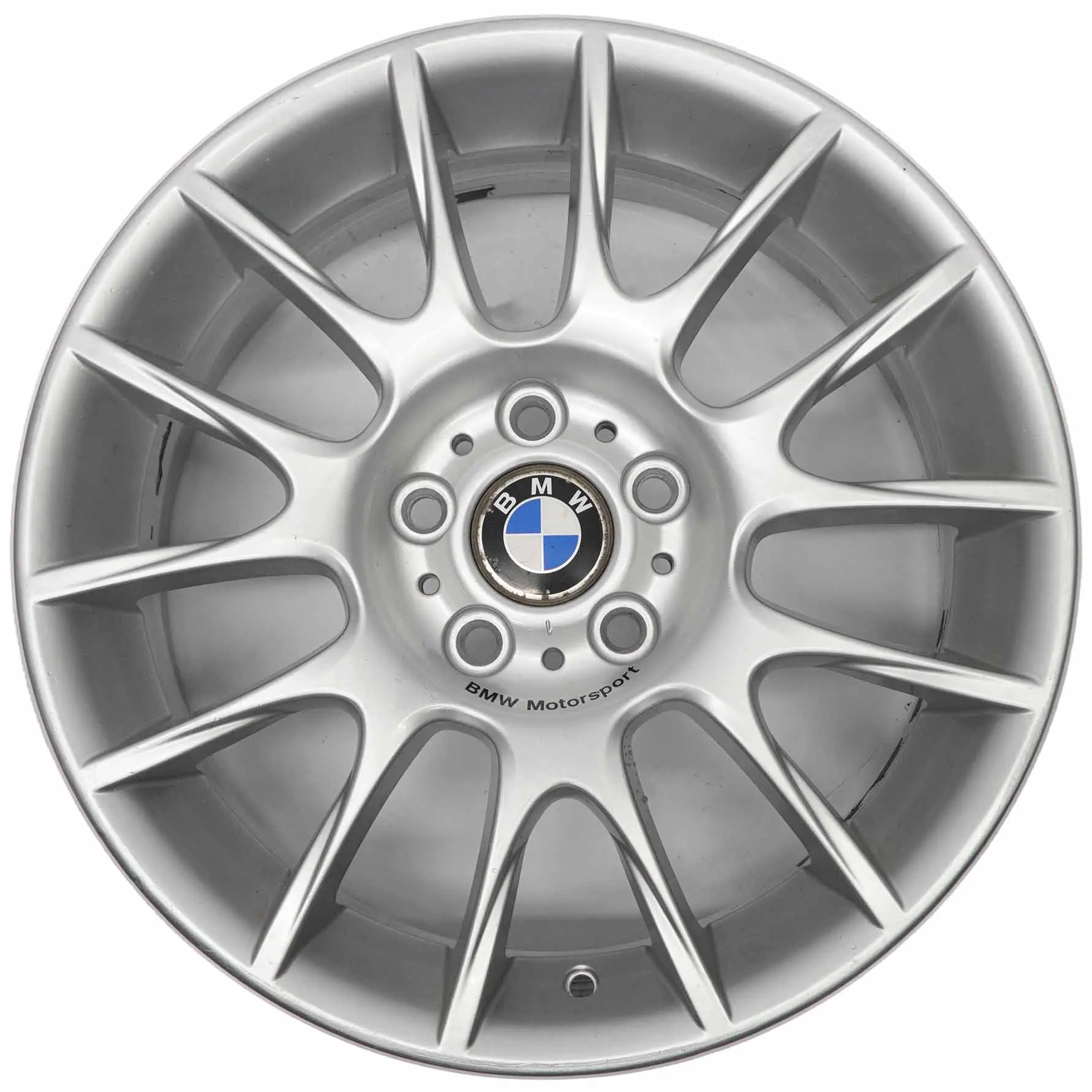BMW E87 Cerchio posteriore lega 18" ET:49 7,5J Motorsport razze radiali 6779371
