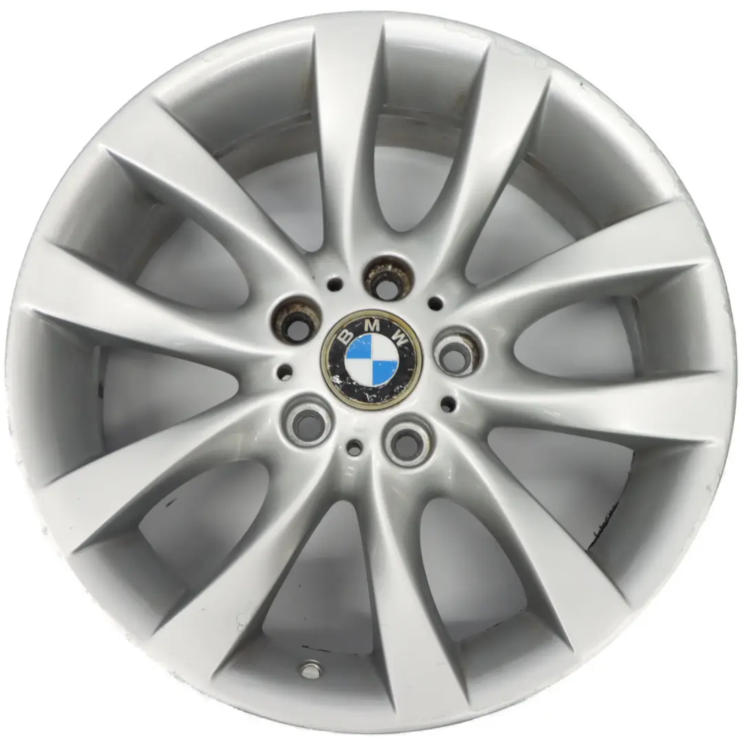 Light Alloy Wheel Rim 18" M V-spoke 217 8,5J ET:52 to BMW E87 LCI Silver with Part number 6779380 BMW E87 LCI Silver Light Alloy Wheel Rim 18" M V-spoke 217 8,5J ET:52 - SKU 6779380-3 - Part number 6779380