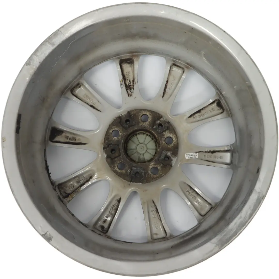 Light Alloy Wheel Rim 18" M V-spoke 217 8,5J ET:52 to BMW E87 LCI Silver with Part number 6779380 BMW E87 LCI Silver Light Alloy Wheel Rim 18" M V-spoke 217 8,5J ET:52 - SKU 6779380-3 - Part number 6779380