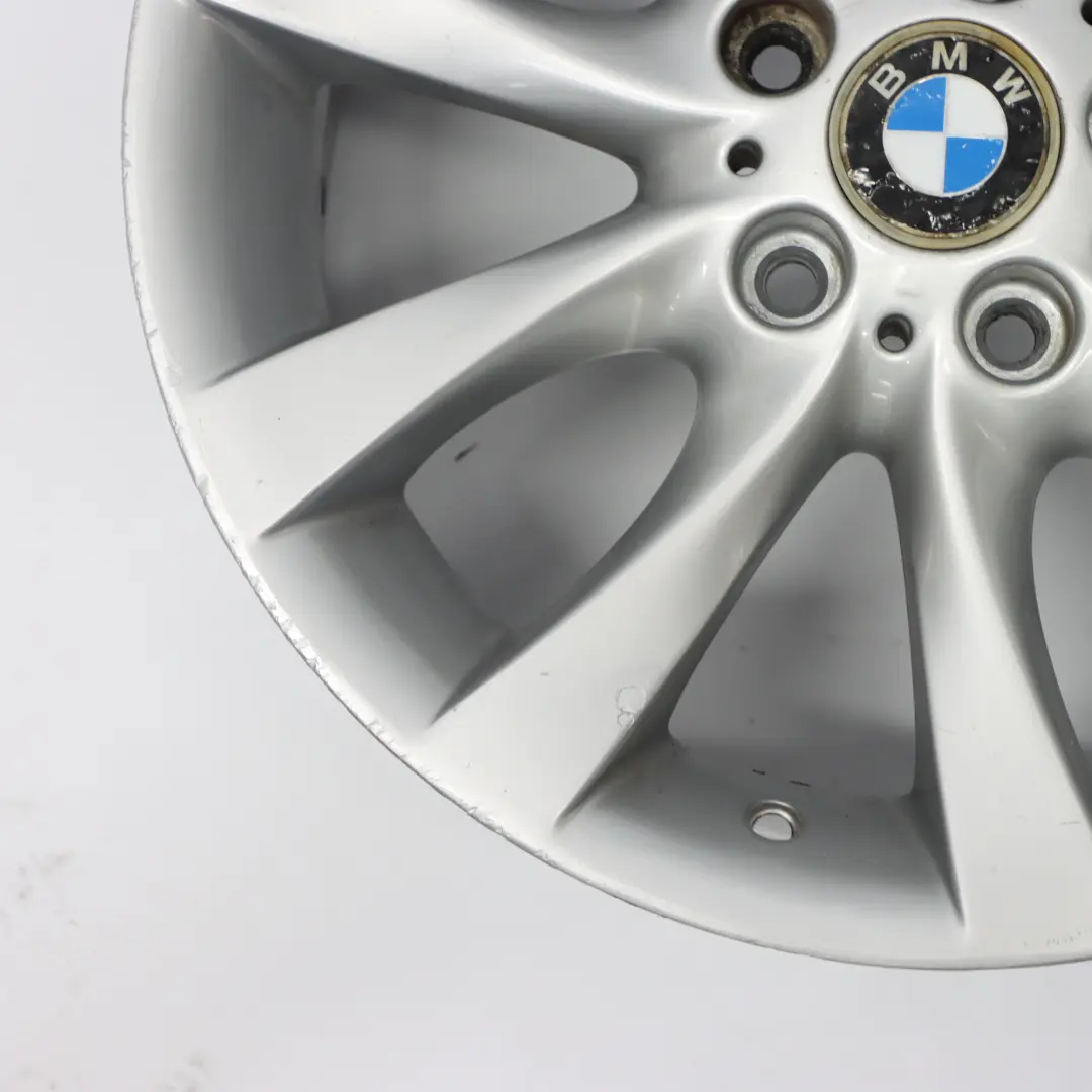 BMW E87 LCI Silver Light Alloy Wheel Rim 18" M V-spoke 217 8,5J ET:52 - SKU 6779380-3 - Part number 6779380