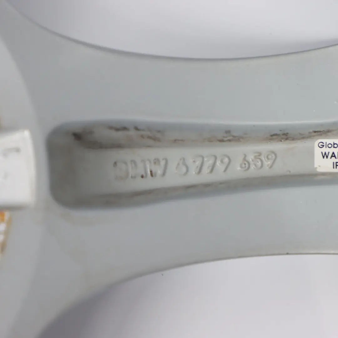 Silber Hinten Alufelge 19" Rad Sternspeiche 230 9J ET:39 für BMW E90 E91 E92 mit Teilenummer 6779659 BMW E90 E91 E92 Silber Hinten Alufelge 19" Rad Sternspeiche 230 9J ET:39 - SKU 6779659-2 - Teilenummer 6779659