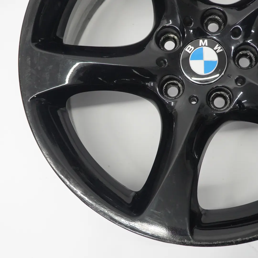 BMW E90 E91 E92 Black Rear Wheel Alloy Rim 19" Star Spoke 230 9J ET:39 - SKU 6779659-4 - Part number 6779659