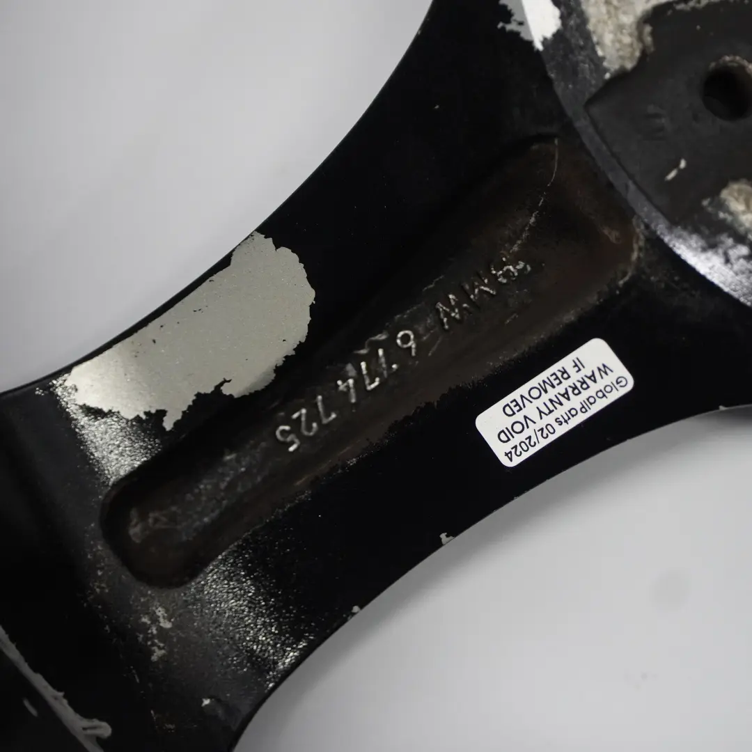 BMW E90 E91 Schwarzes Hinterrad Alufelge 19" Sternspeiche 230 9J ET:39 - SKU 6779659-5 - Teilenummer 6779659