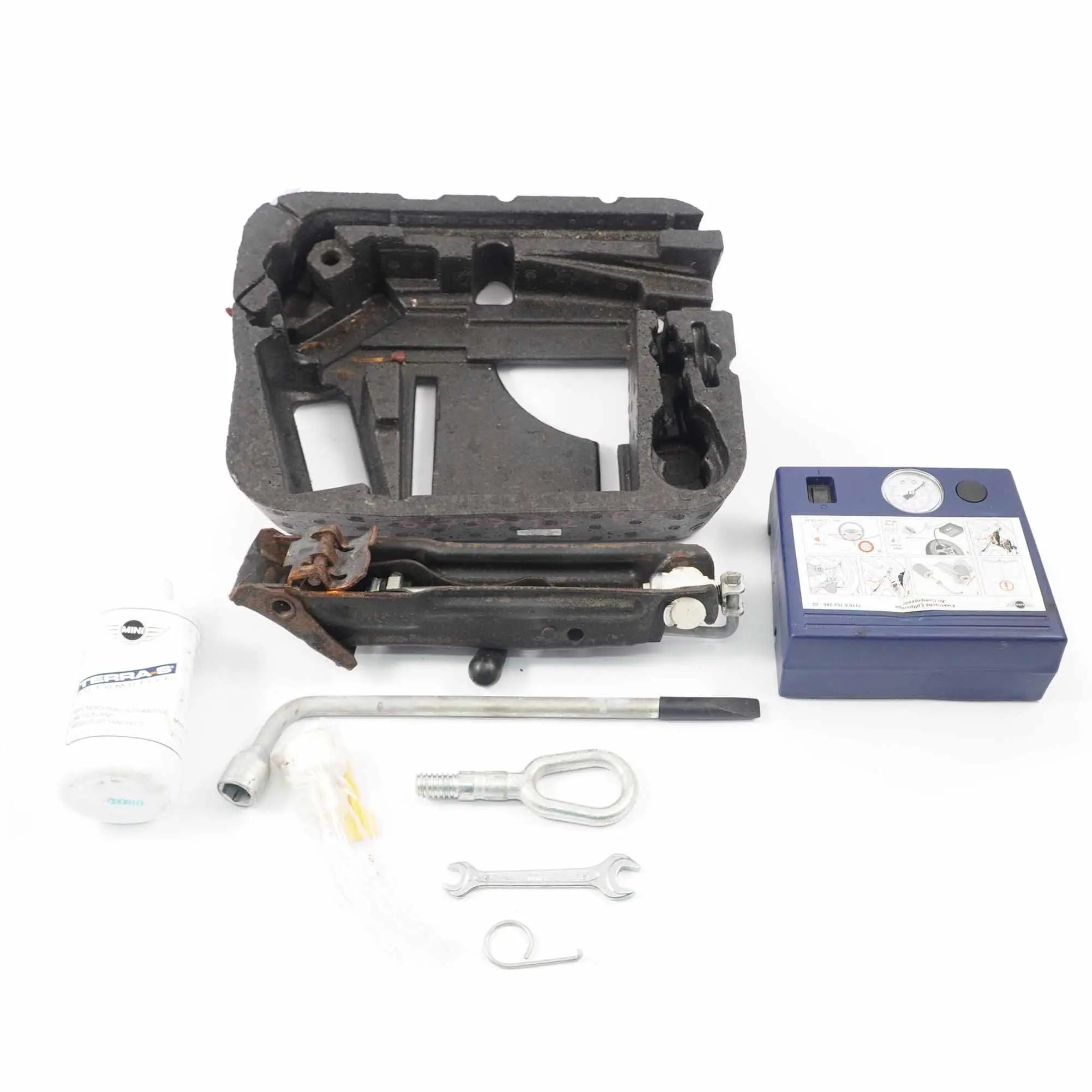 Mini R50 R55 R56 LCI Deposito Ciotola Wagenheb Radschraubenschl?sse Compressore