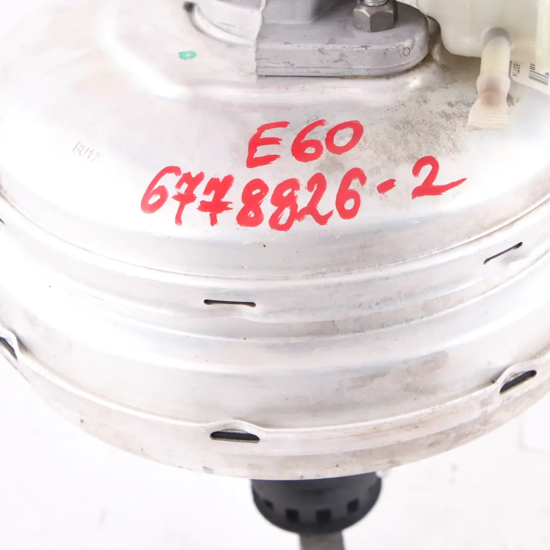 Brake Servo BMW E60 E61 E63 E64 Brake Booster Master Cylinder Unit 6778826 to with Part number 6779742 Brake Servo BMW E60 E61 E63 E64 Brake Booster Master Cylinder Unit 6778826 - SKU 6779742-1 - Part number 6779742