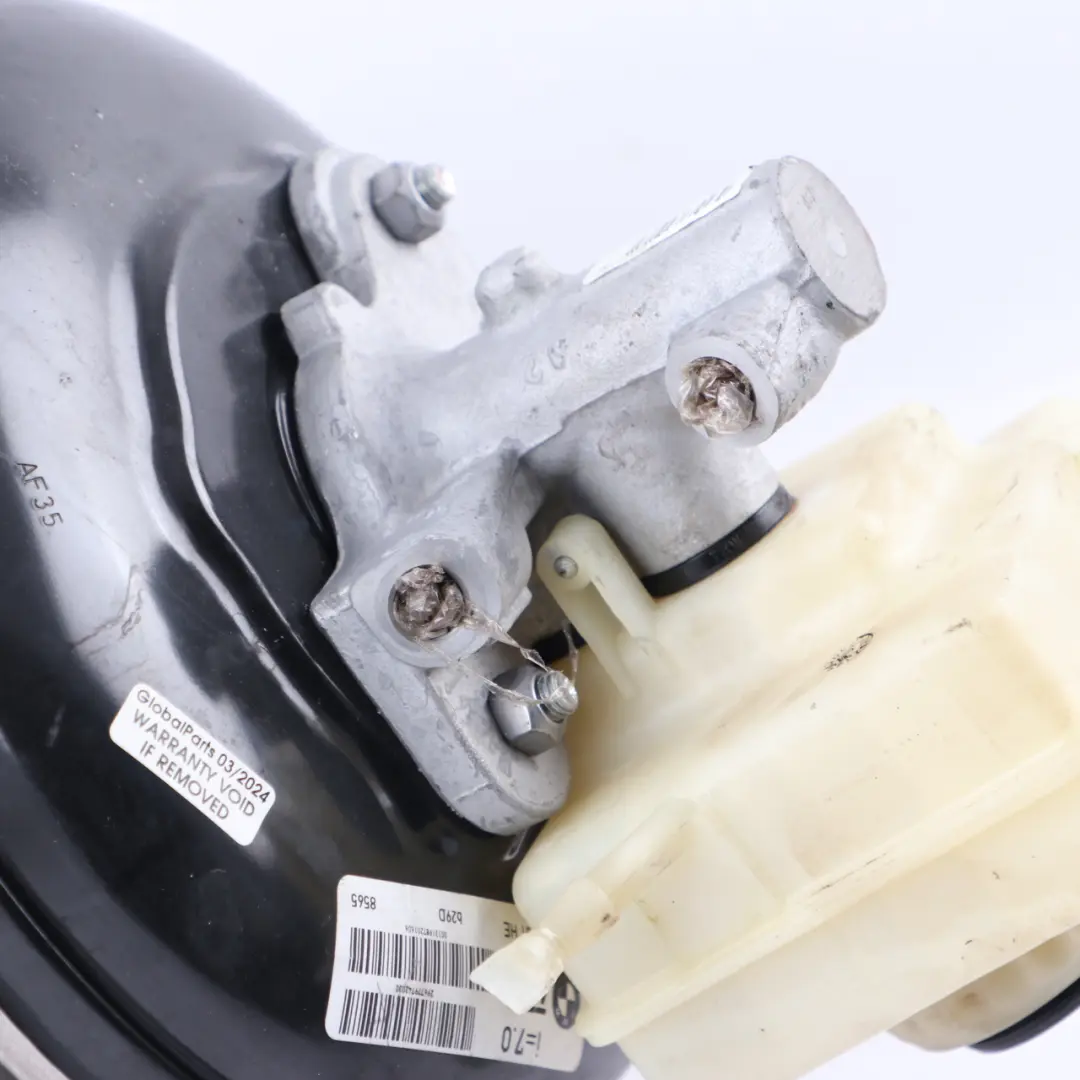 Brake Servo BMW E60 E61 E63 E64 Brake Booster Master Cylinder Unit to with Part number 6779742 Brake Servo BMW E60 E61 E63 E64 Brake Booster Master Cylinder Unit - SKU 6779742-2 - Part number 6779742