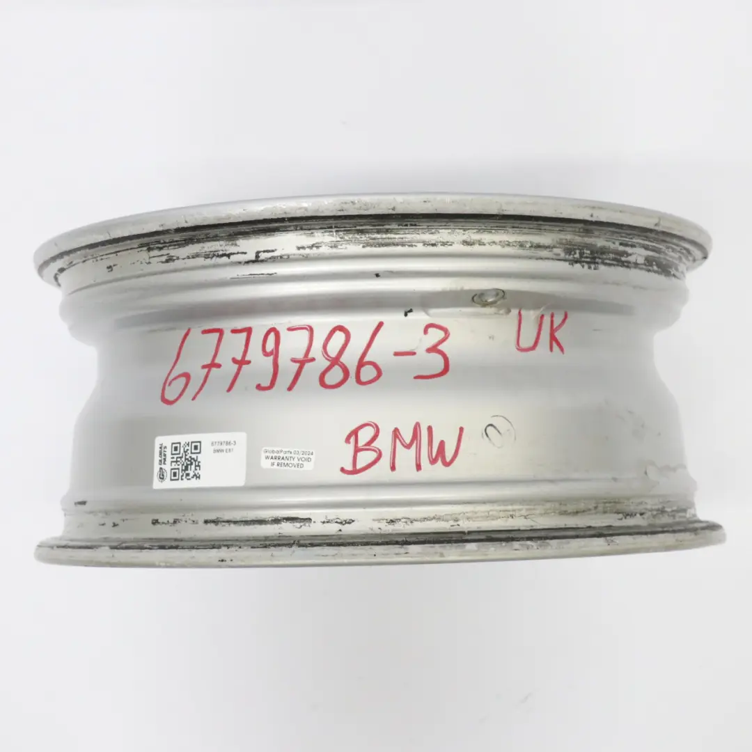 BMW E81 E87 Wheel Rim Alloy 16" V-spoke 229 ET:42 6,5J Silver - SKU 6779786-3 - Part number 6779786