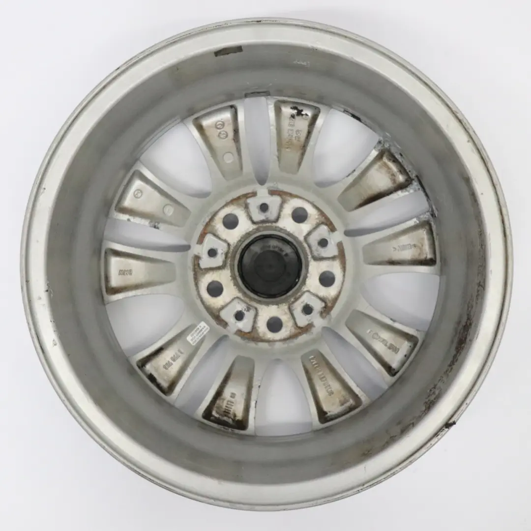 BMW E81 E87 Cerchio Ruota In Lega 16" Razze V 229 ET:42 6,5J Argento - SKU 6779786-3 - Numero di parte 6779786