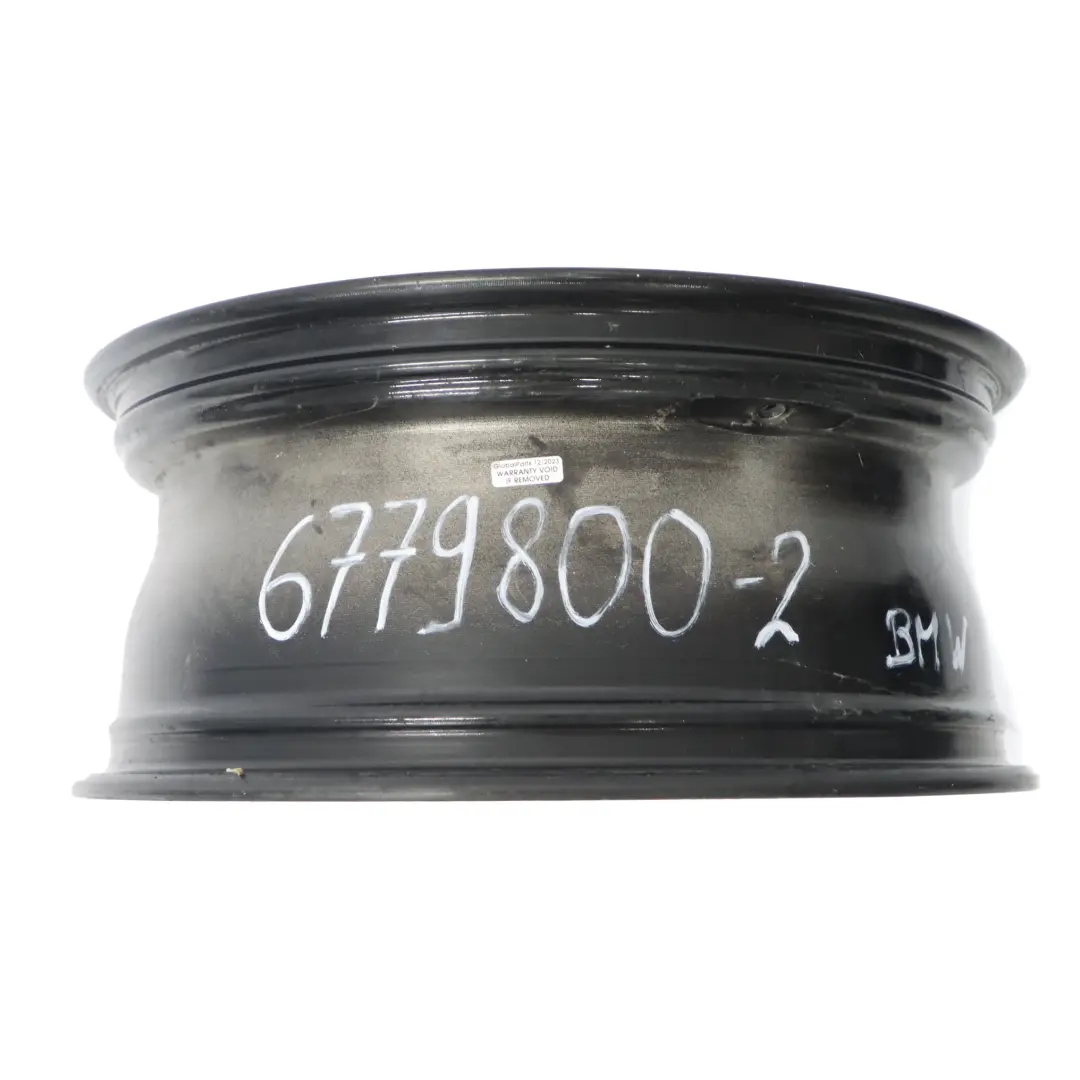 Alloy Wheel Rim 18" Star Spoke 264 7,5J ET:49 to BMW E81 E87 LCI Black with Part number 6779800 BMW E81 E87 LCI Black Alloy Wheel Rim 18" Star Spoke 264 7,5J ET:49 - SKU 6779800-2 - Part number 6779800