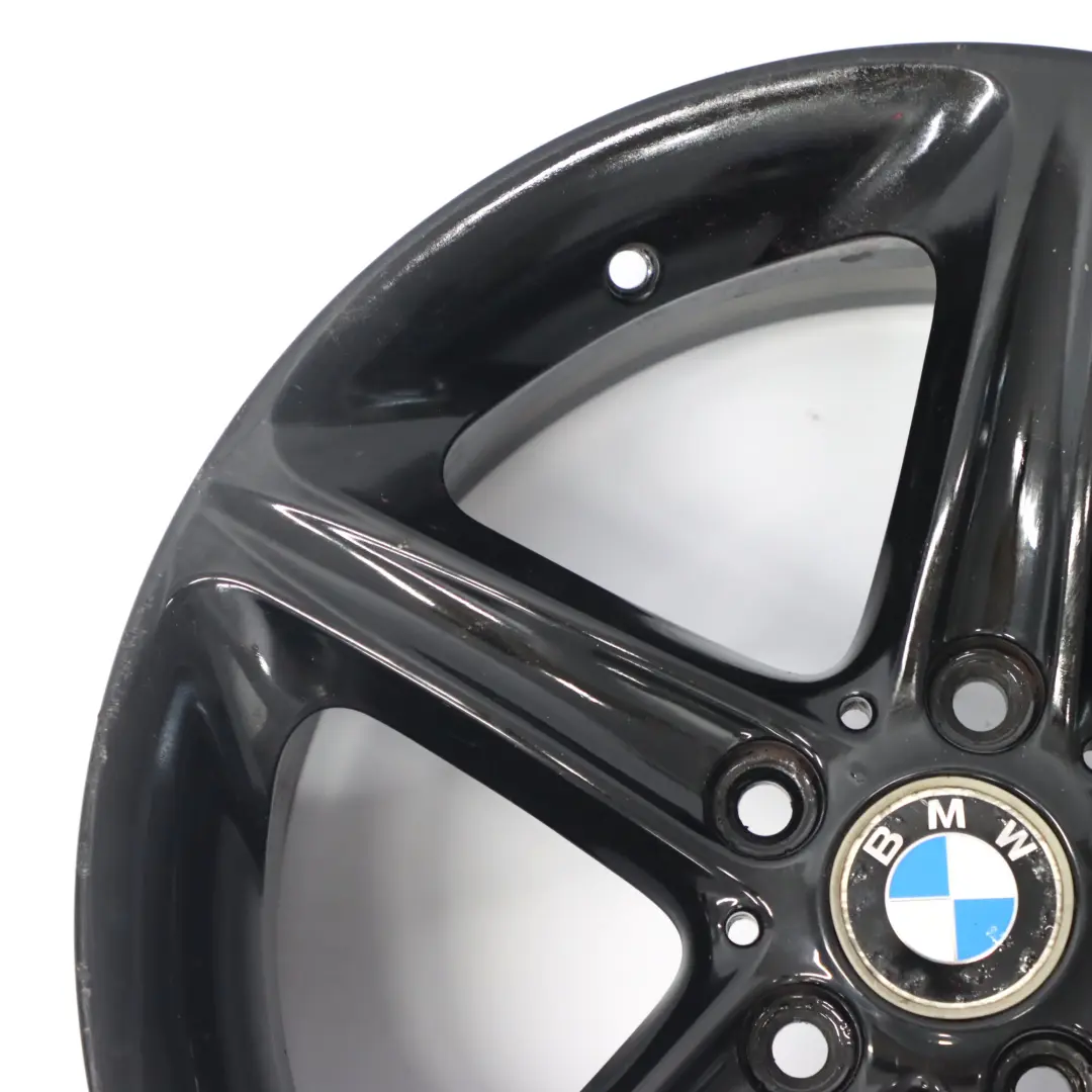 BMW E81 E87 LCI Cerchio in lega nero 18" a raggi stellari 264 7,5J ET:49 - SKU 6779800-2 - Numero di parte 6779800