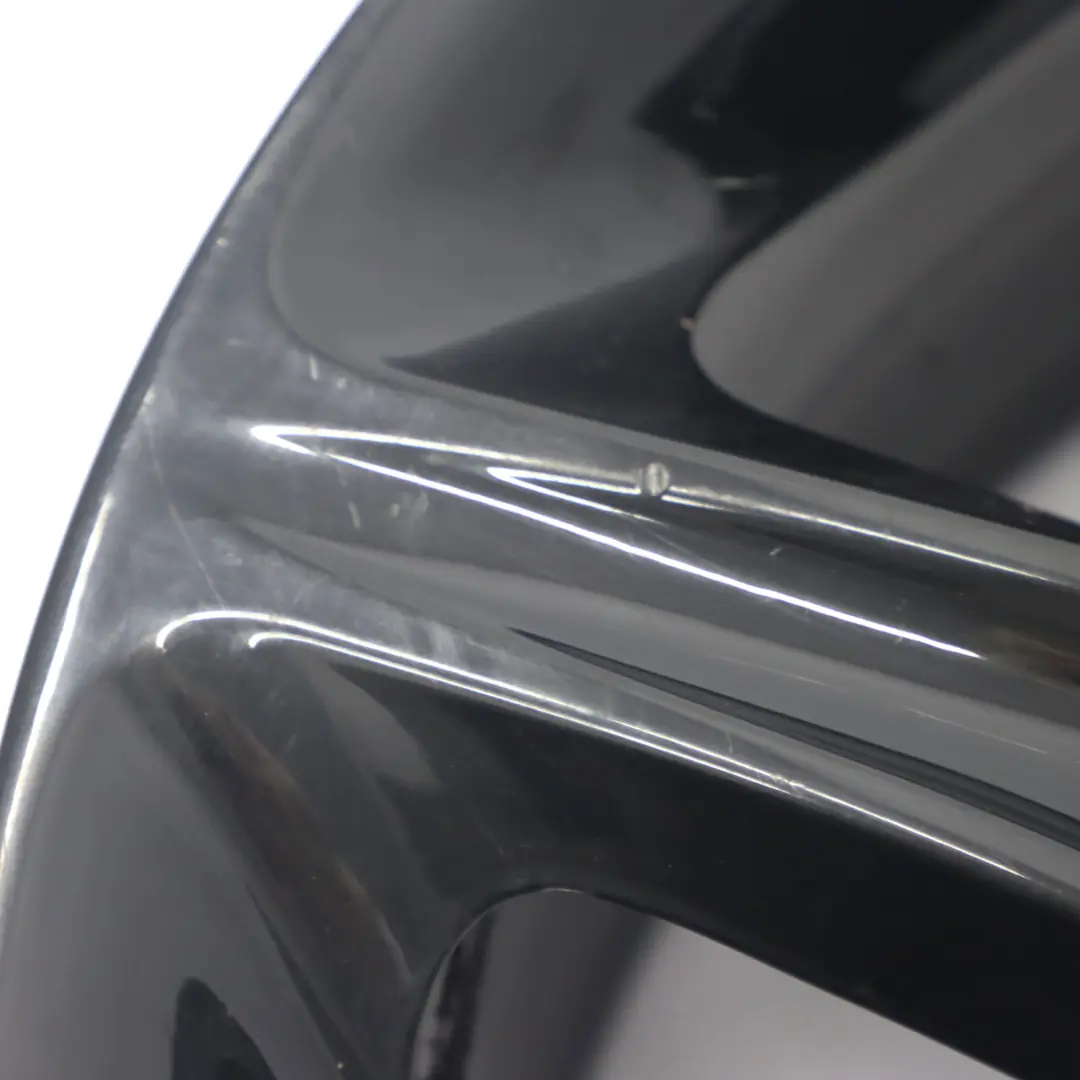 BMW E81 E87 LCI Jante alliage noire 18" Rayon étoile 264 7,5J ET:49 - SKU 6779800-2 - Numéro de pièce 6779800