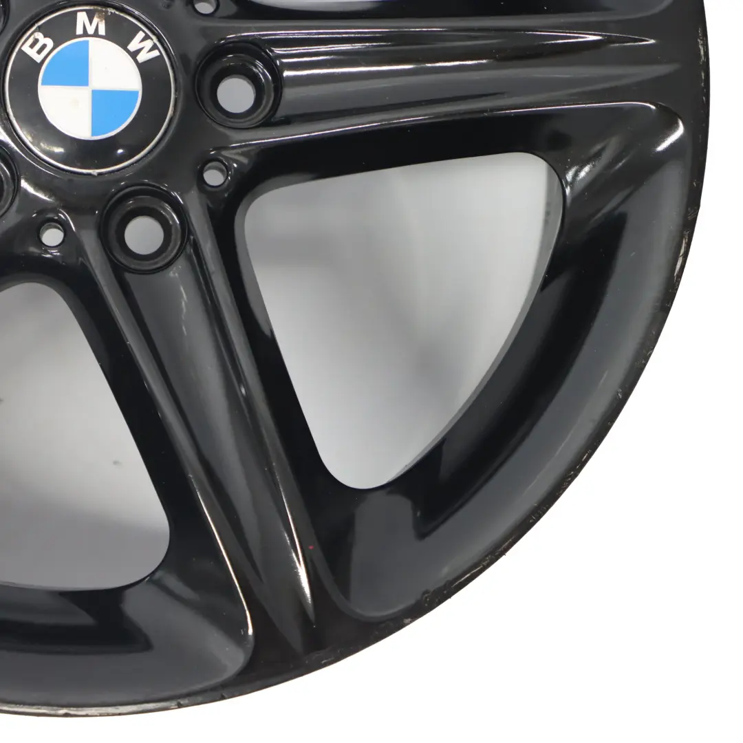 BMW E81 E87 LCI Schwarz Leicht metall felge 18" Sternspeiche 8,5J ET:52 - SKU 6779803-1 - Teilenummer 6779803