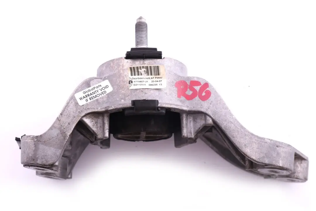 Łapa Mocowanie Skrzyni Biegów Automat do Mini Cooper R55 R56 R57 o numerze 6779807 Mini Cooper R55 R56 R57 Łapa Mocowanie Skrzyni Biegów Automat - SKU 6779807 - Numer Części 6779807