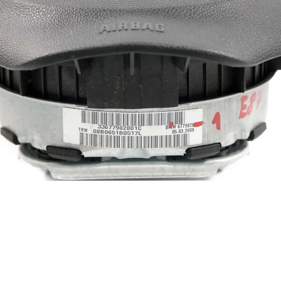 Volant Côté Conducteur Module Air Bag Airbag pour BMW E81 E82 E87 E88 à propos du numéro de pièce 6779828 BMW E81 E82 E87 E88 Volant Côté Conducteur Module Air Bag Airbag - SKU 6779828-1 - Numéro de pièce 6779828