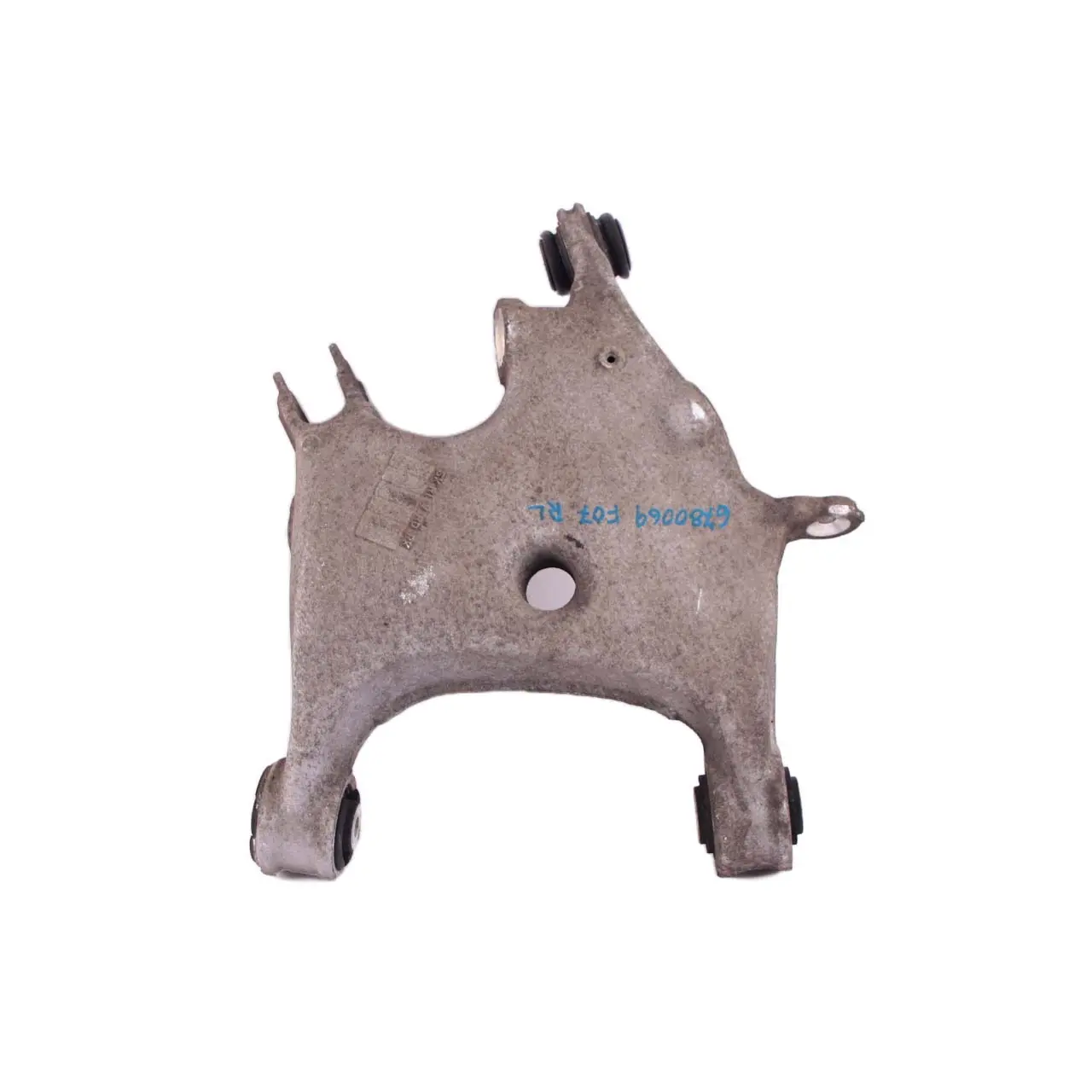 BMW F11 F07 Soporte de rueda trasera oscilante izquierda Pieza eje 6780069