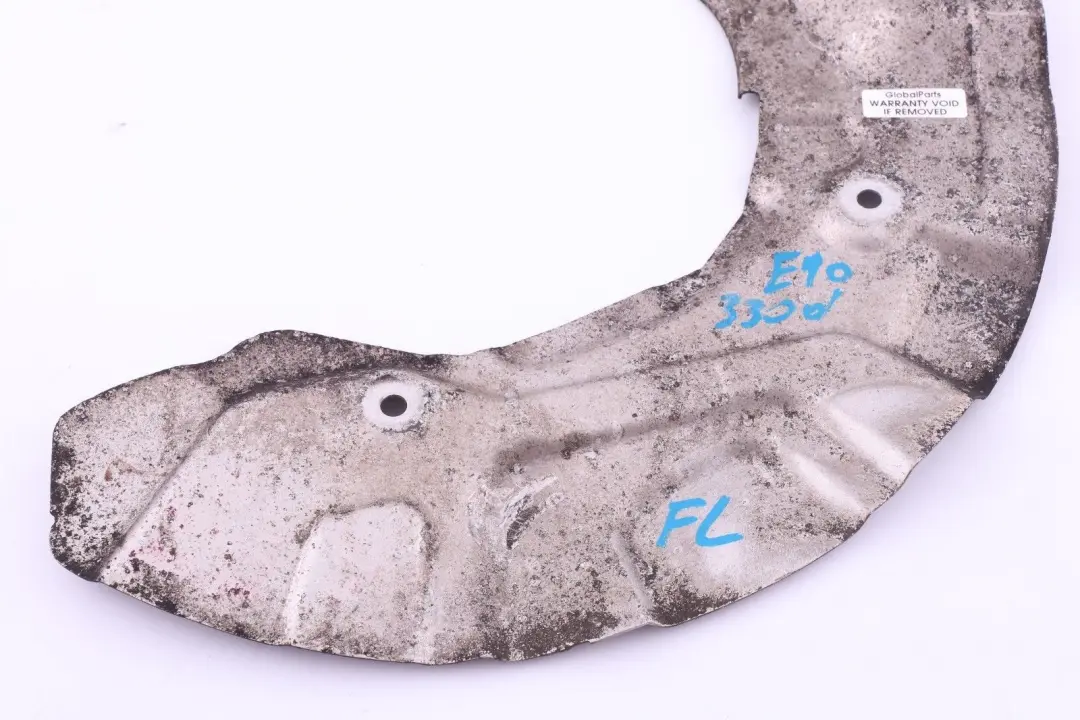 Protection Cover Plate Brake Disc Front Left N/S to BMW 1 3 Series E81 E87 E90 E91 with Part number 6780215 BMW 1 3 Series E81 E87 E90 E91 Protection Cover Plate Brake Disc Front Left N/S - SKU 6780215 - Part number 6780215