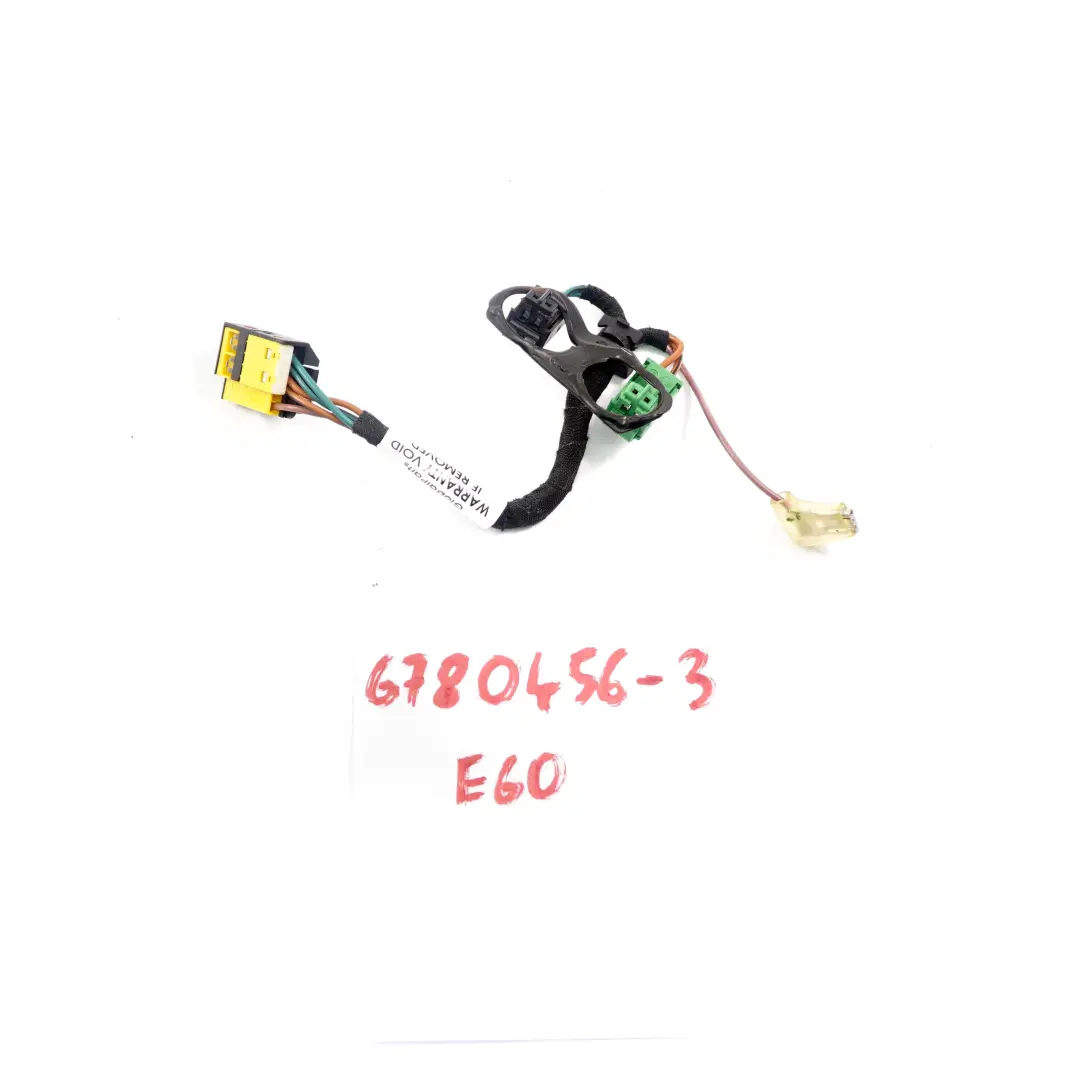 Przewód Wiązka Kabel Poduszki do BMW E81 E87 E90 o numerze 6780456 BMW E81 E87 E90 Przewód Wiązka Kabel Poduszki - SKU 6780456-3 - Numer Części 6780456