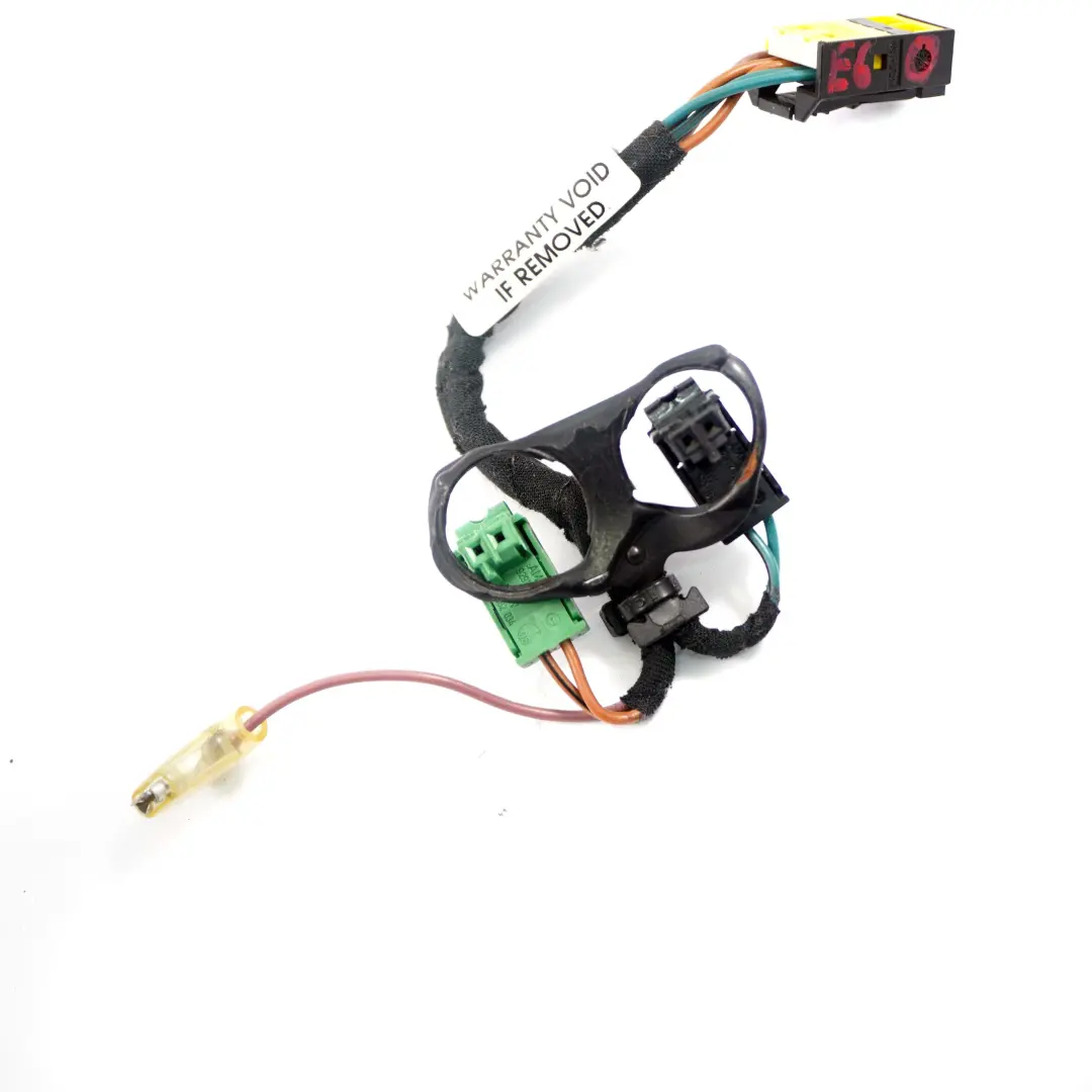 Steering Wheel Airbag Wiring Loom Cable Plug to BMW 5 6 Series E60 E61 E63 E64 with Part number 6780456 BMW 5 6 Series E60 E61 E63 E64 Steering Wheel Airbag Wiring Loom Cable Plug - SKU 6780456-3 - Part number 6780456