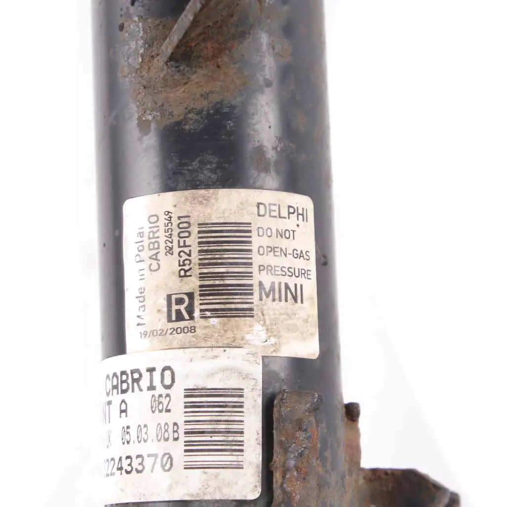 Spring Strut Mini R52 Cabrio W10 Front Right O/S Shock Absorber - SKU 6780474-2 - Part number 6780474