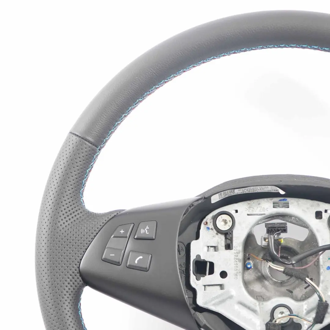 NEU Schwarz Leder Lederlenkrad M-tricolored Threads 6778742 für BMW X5 E70 mit Teilenummer 6780542 BMW X5 E70 NEU Schwarz Leder Lederlenkrad M-tricolored Threads 6778742 - SKU 6780542-1 - Teilenummer 6780542
