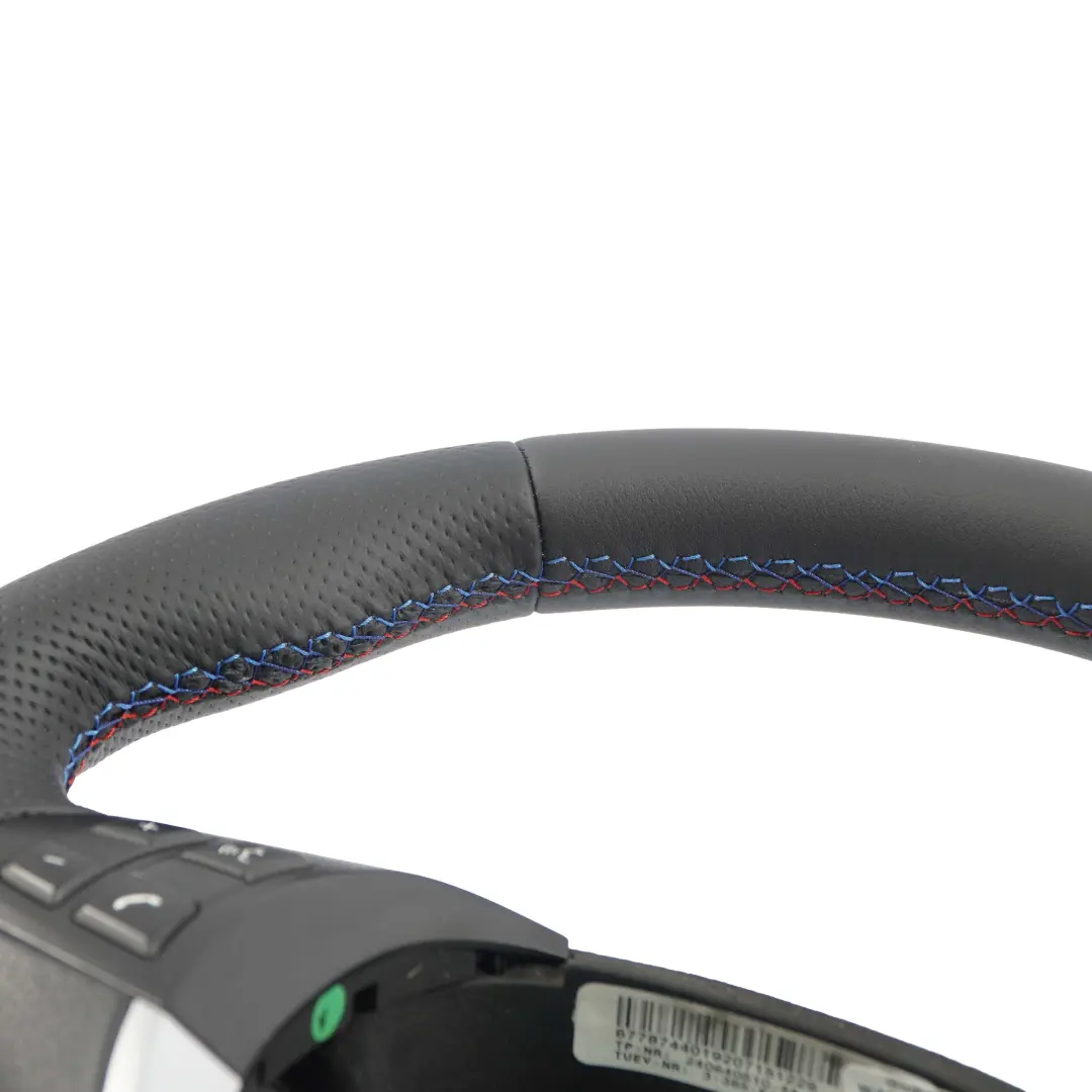 BMW X5 E70 E70N LCI NEW Black Leather Sport Steering Wheel Black M-tricolored - SKU 6780544-1 - Part number 6780544