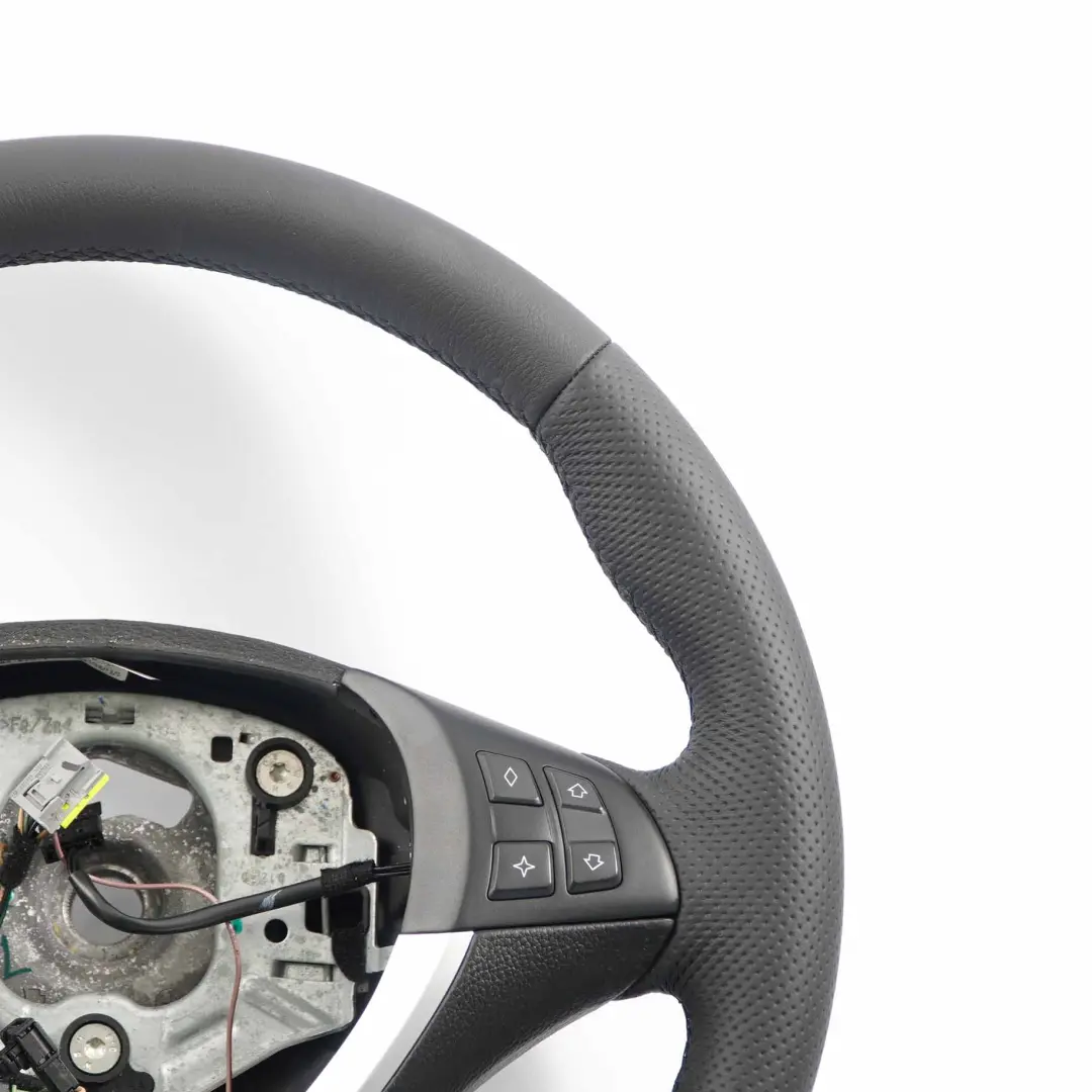 BMW X5 E70 E70N LCI NUOVO Pelle Nera Volante Sportivo Fili Neri - SKU 6780544-2 - Numero di parte 6780544