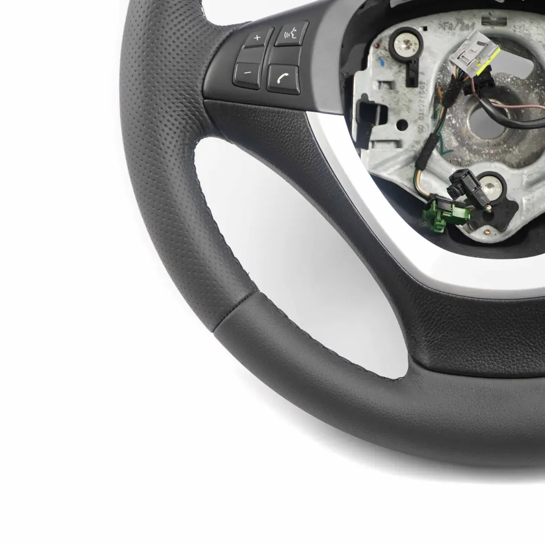 BMW X5 E70 E70N LCI NUOVO Pelle Nera Volante Sportivo Fili Neri - SKU 6780544-2 - Numero di parte 6780544