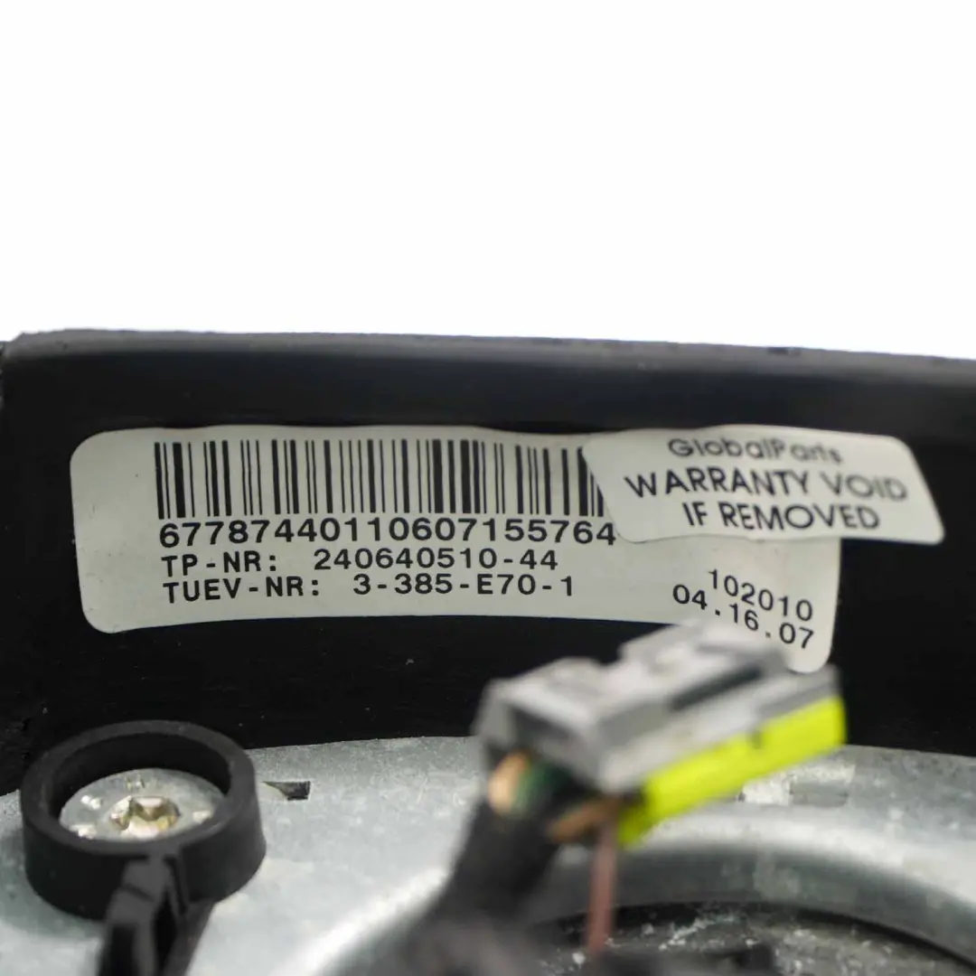BMW X5 E70 E70N LCI NUOVO Pelle Nera Volante Sportivo Fili Neri - SKU 6780544-2 - Numero di parte 6780544