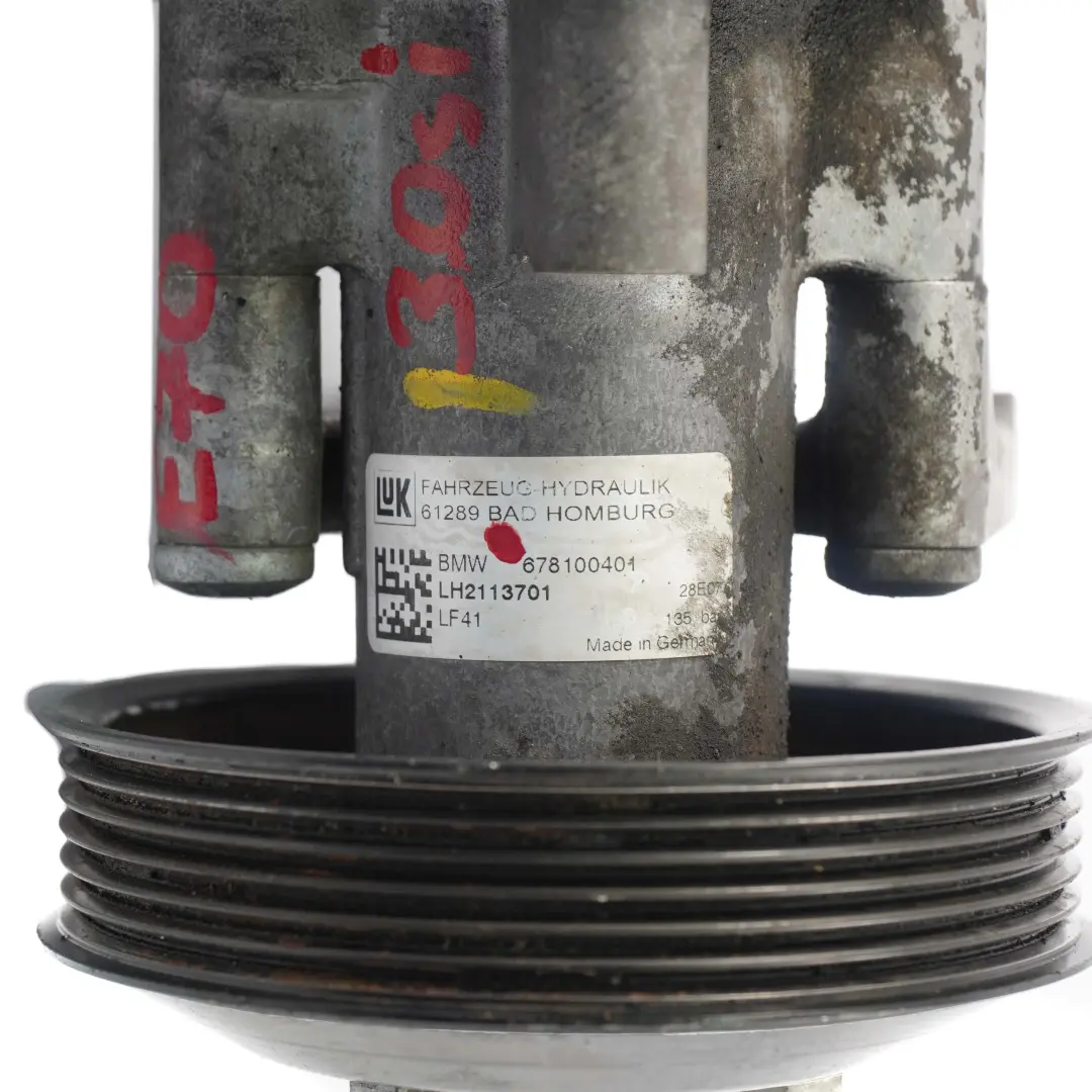 N52N Poulie de l'unite de direction Essence pour BMW X5 E70 3.0si à propos du numéro de pièce 6781004 BMW X5 E70 3.0si N52N Poulie de l'unite de direction Essence - SKU 6781004 - Numéro de pièce 6781004