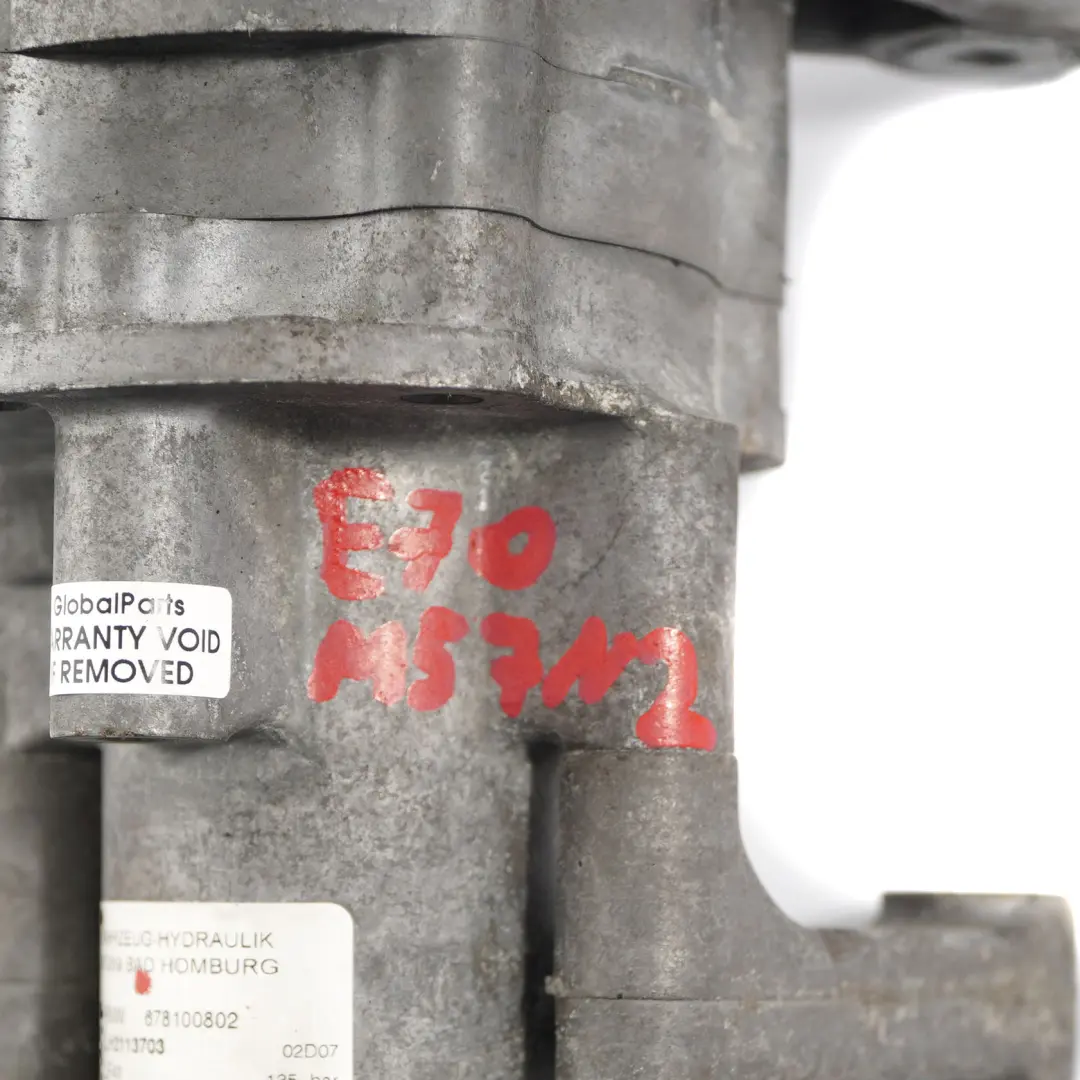 Bomba Dirección Asistida BMW X5 E70 3.0d 3.0sd M57N2 Unidad Polea para con número de pieza 6781008 Bomba Dirección Asistida BMW X5 E70 3.0d 3.0sd M57N2 Unidad Polea - SKU 6781008 - Número de pieza 6781008