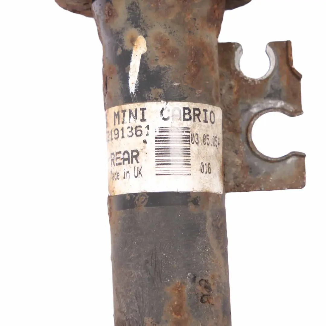 Amortiguador Amortiguador trasero izquierdo Spring Strut para Mini R52 Cabrio con número de pieza 6781135 Mini R52 Cabrio Amortiguador Amortiguador trasero izquierdo Spring Strut - SKU 6781135-4 - Número de pieza 6781135