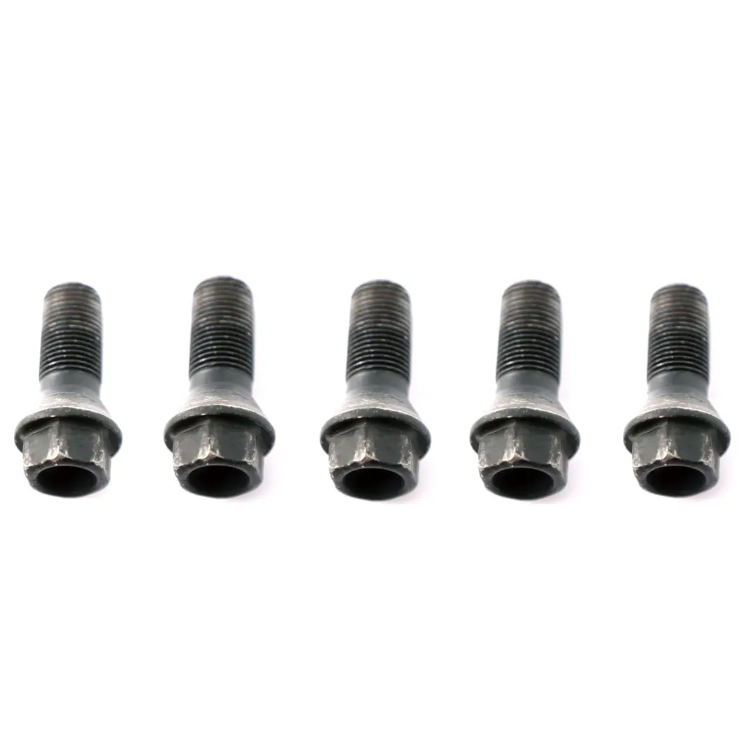 5 x BMW F10 F11 F20 F21 F30 F31 Mini F55 F56 Wheel Bolt Black Thread Set - SKU 6781151-1 - Part number 6781151