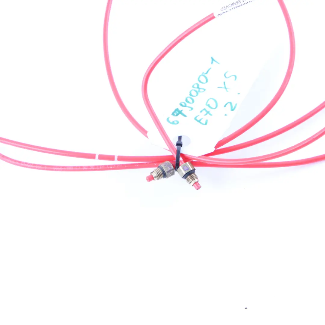  Aufhängung Kabel Leitung BMW X5 E70 Luftfederver Drahtung Hinten Links - SKU 6781223 - Teilenummer 6781223