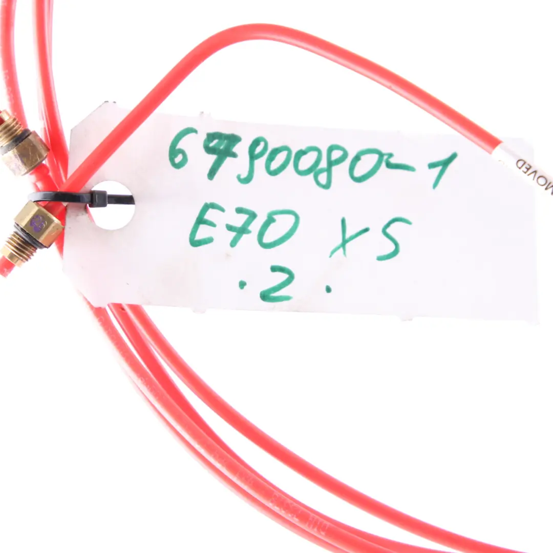 Suspension Cable Line BMW X5 E70 Pneumatic Spring Wiring Rear Left N/S to with Part number 6781223 Suspension Cable Line BMW X5 E70 Pneumatic Spring Wiring Rear Left N/S - SKU 6781223 - Part number 6781223