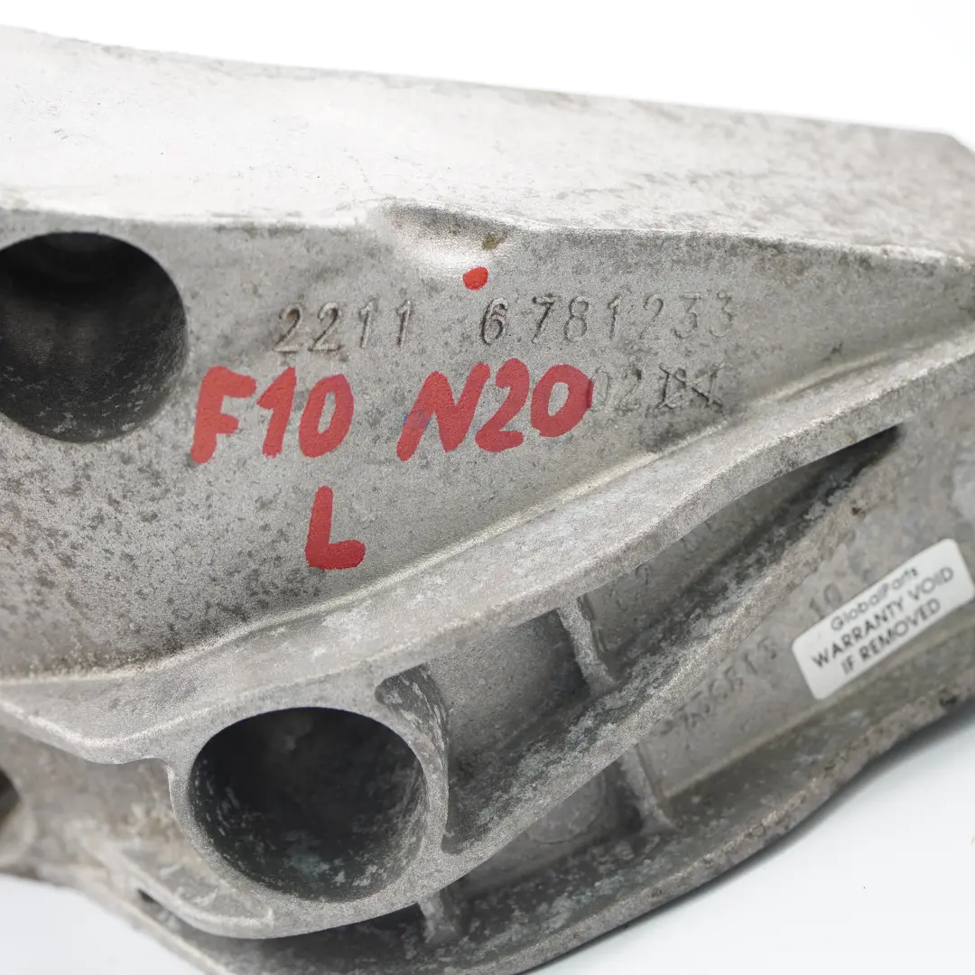 Supporto motore BMW F10 F11 520i 528i N20 Supporto staffa sinistra per con numero di parte 6781233 Supporto motore BMW F10 F11 520i 528i N20 Supporto staffa sinistra - SKU 6781233 - Numero di parte 6781233