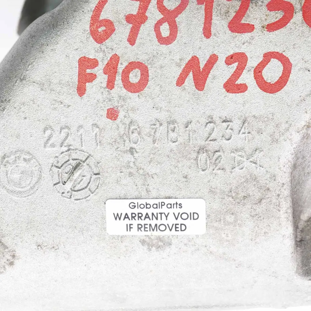 BMW F10 F11 520i N20 Łapa Wspornik Silnika Prawy - SKU 6781236 - Numer Części 6781236