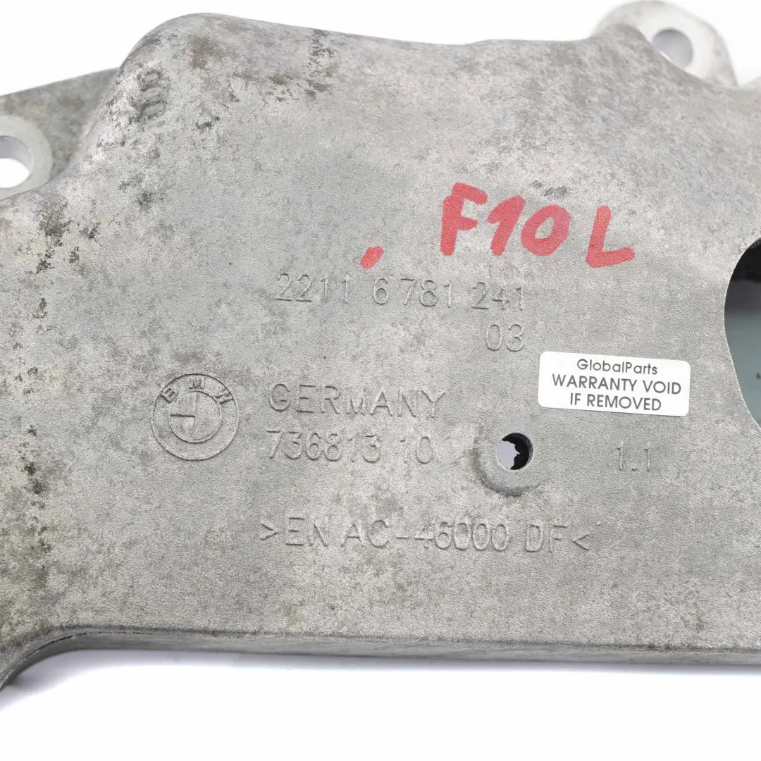 Mount BMW F10 F11 520d 525d N47N Supporting Bracket Left N/S Engine - SKU 6781241 - Part number 6781241