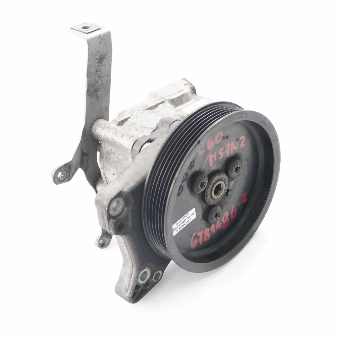 M57N2 Pompa Servosterzo Puleggia per BMW E60 E61 LCI Diesel 525d 530d 535d con numero di parte 6781486 BMW E60 E61 LCI Diesel 525d 530d 535d M57N2 Pompa Servosterzo Puleggia - SKU 6781486-2 - Numero di parte 6781486