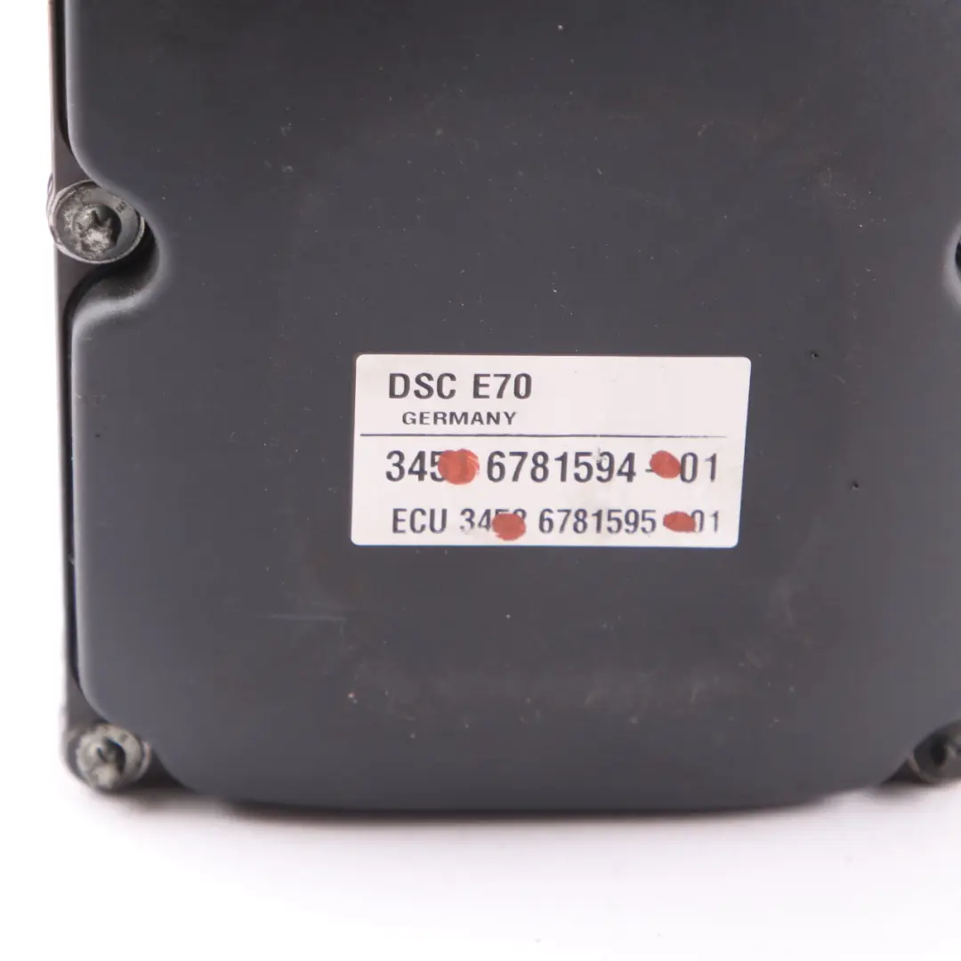 Bomba freno X6 E71 Unidad hidráulica DSC Módulo ABS 6781595 para BMW X5 E70 con número de pieza 6781594 BMW X5 E70 Bomba freno X6 E71 Unidad hidráulica DSC Módulo ABS 6781595 - SKU 6781594 - Número de pieza 6781594