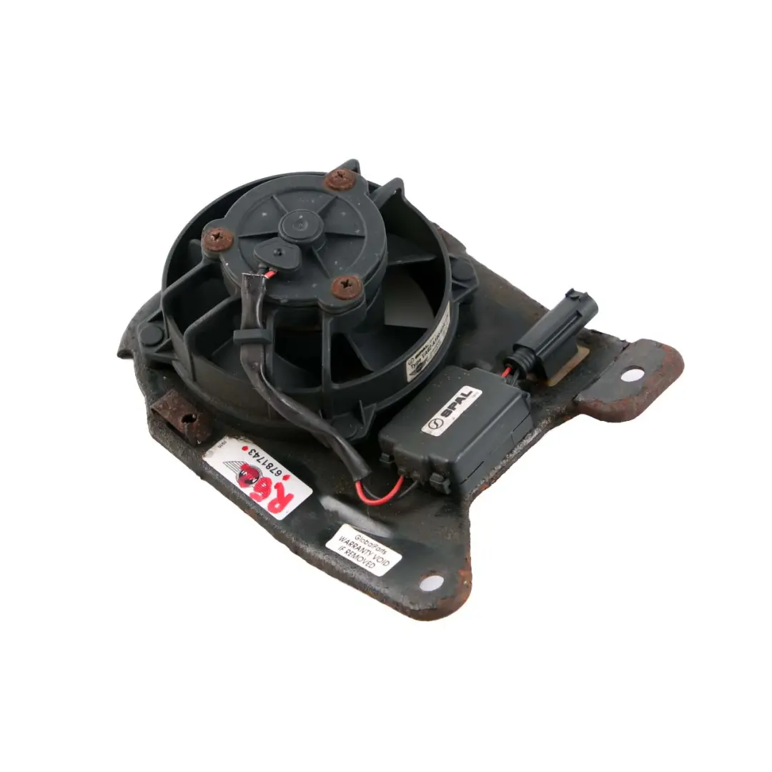 Fan With Protecting Grille Power Steering Pump to MINI R50 R52 R53 with Part number 6781743 MINI R50 R52 R53 Fan With Protecting Grille Power Steering Pump - SKU 6781743 - Part number 6781743