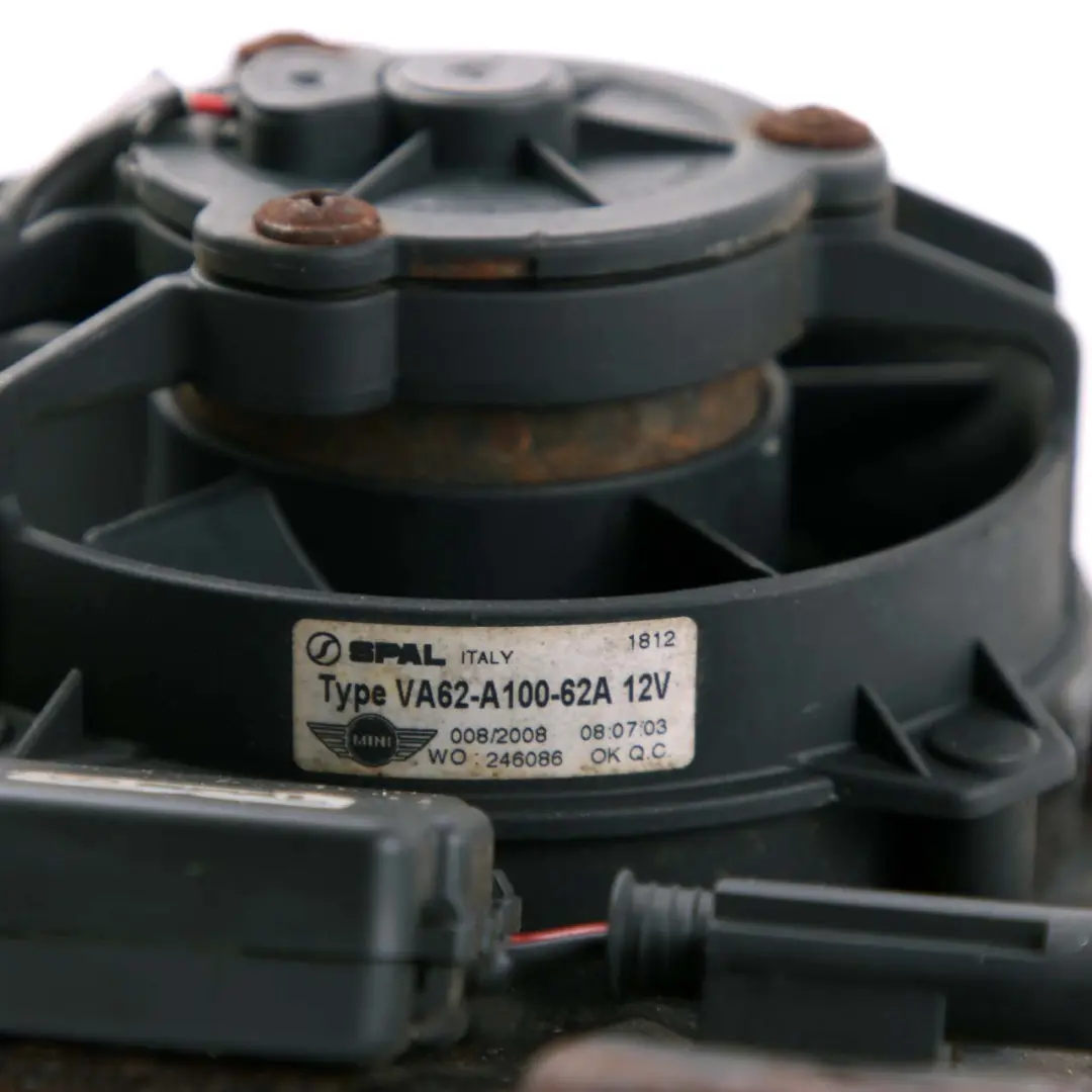 Fan With Protecting Grille Power Steering Pump to MINI R50 R52 R53 with Part number 6781743 MINI R50 R52 R53 Fan With Protecting Grille Power Steering Pump - SKU 6781743 - Part number 6781743