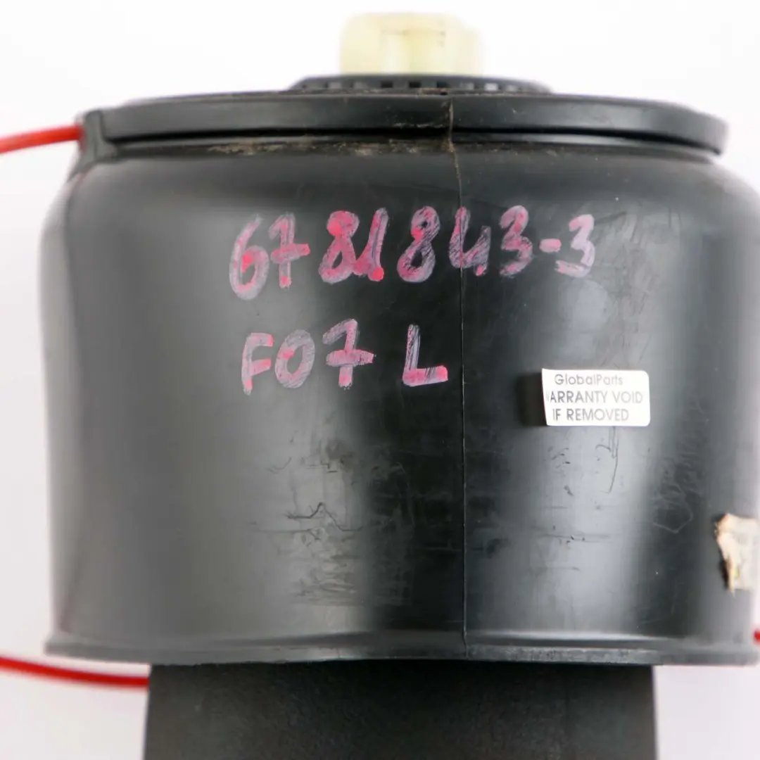 BMW F07 GT Air Spring Suspension Pneumatic Absorber Rear Left N/S - SKU 6781843-3 - Part number 6781843