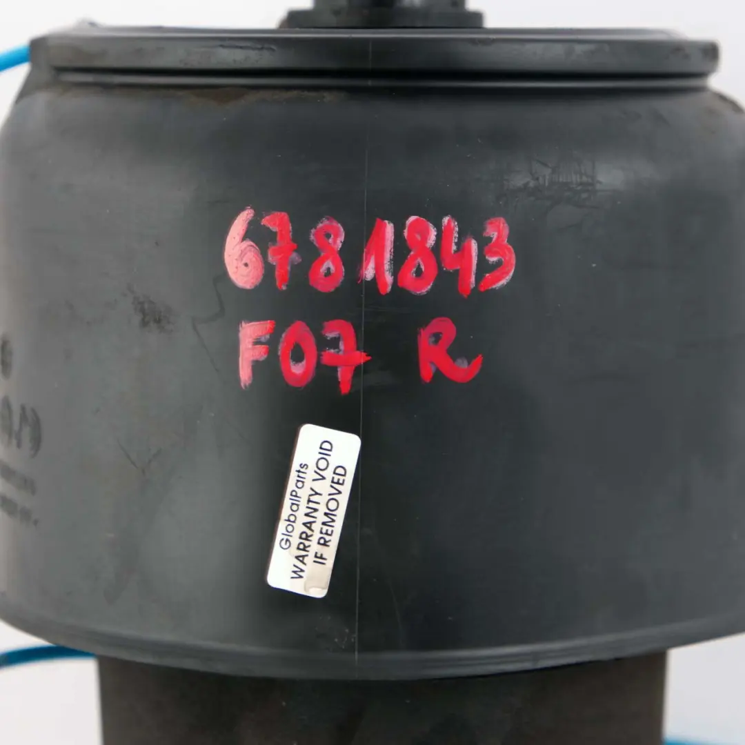  Luft Federung BMW F07 Hinter Rad Aufhängung Pneumatischer Dämpfer Rechts - SKU 6781843 - Teilenummer 6781843