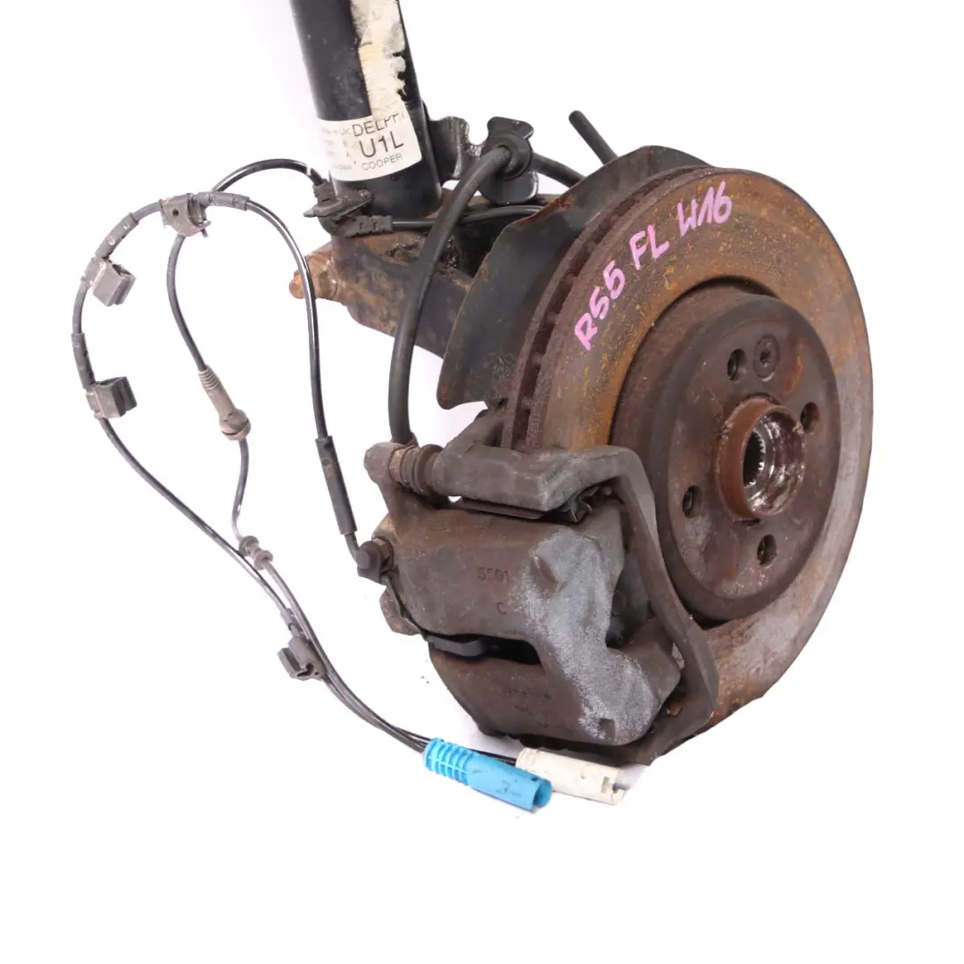 Front Left N/S Spring Strut Leg Brake Suspension to Mini R55 Clubman W16 Cooper D with Part number 6781903 Mini R55 Clubman W16 Cooper D Front Left N/S Spring Strut Leg Brake Suspension - SKU 6781903-3 - Part number 6781903