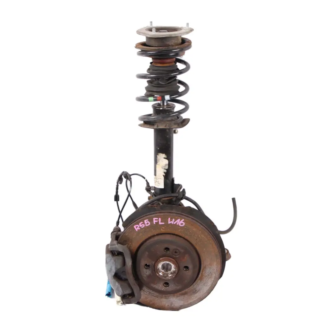 Front Left N/S Spring Strut Leg Brake Suspension to Mini R55 Clubman W16 Cooper D with Part number 6781903 Mini R55 Clubman W16 Cooper D Front Left N/S Spring Strut Leg Brake Suspension - SKU 6781903-3 - Part number 6781903